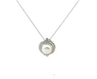 Collana Cianfrone Gioielli Donna in Argento Perla BROC.B 957 GC - BROC.B 957 GC